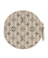 Louis Vuitton Mini Lin Round Coin Purse, back view